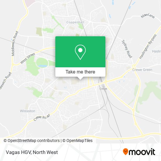 Vagas HGV map