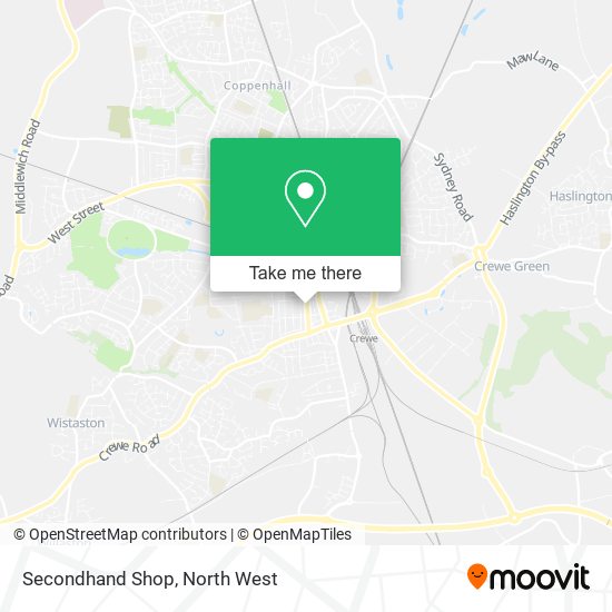 Secondhand Shop map