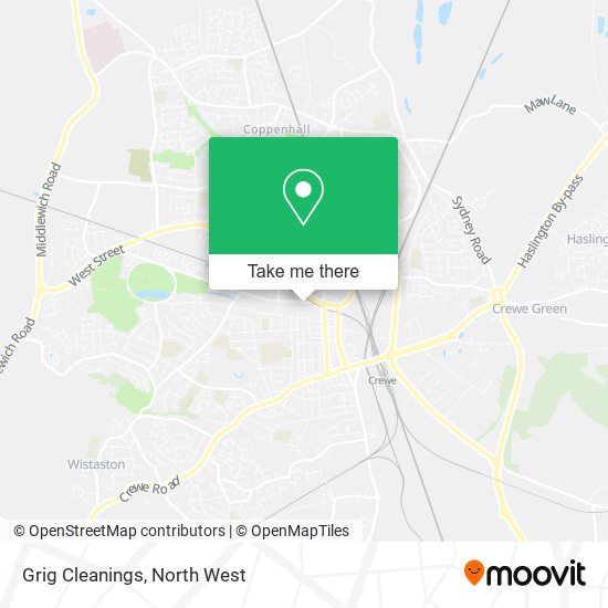Grig Cleanings map
