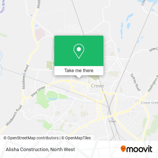 Alisha Construction map