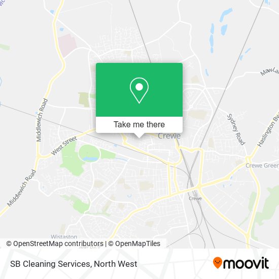 SB Cleaning Services map