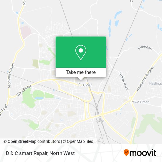 D & C smart Repair map