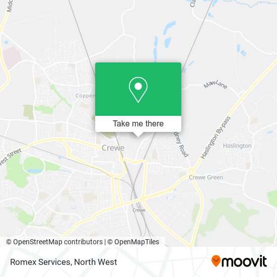 Romex Services map