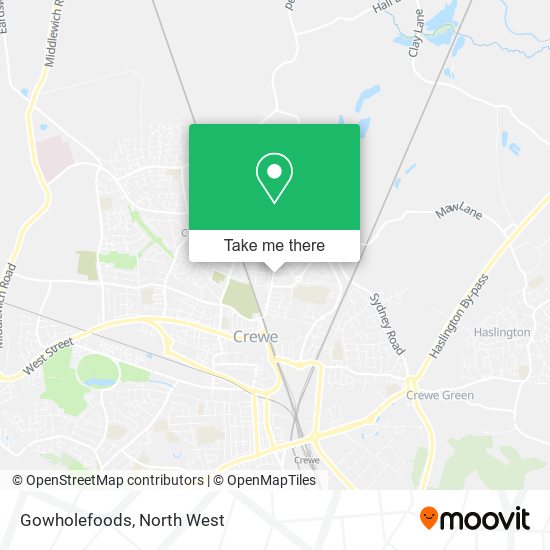 Gowholefoods map