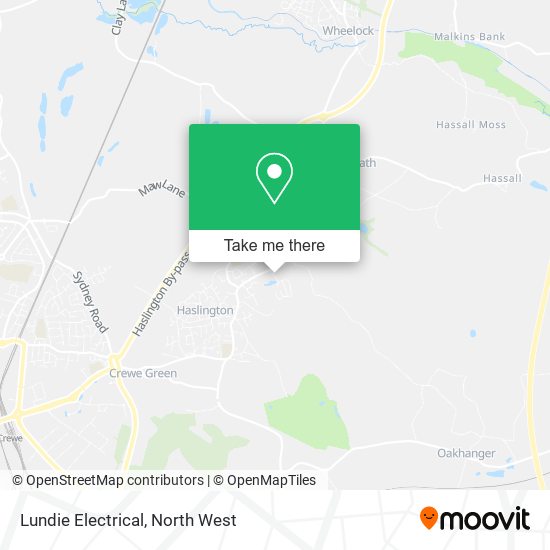 Lundie Electrical map