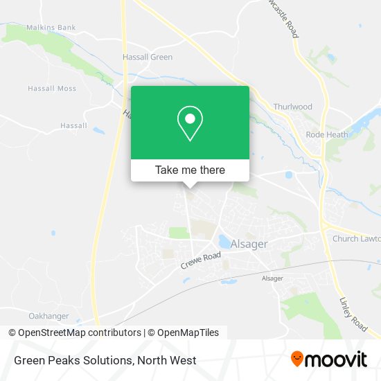 Green Peaks Solutions map