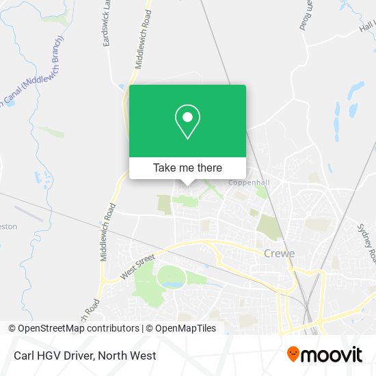 Carl HGV Driver map