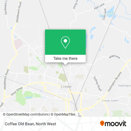 Coffee Old Bean map