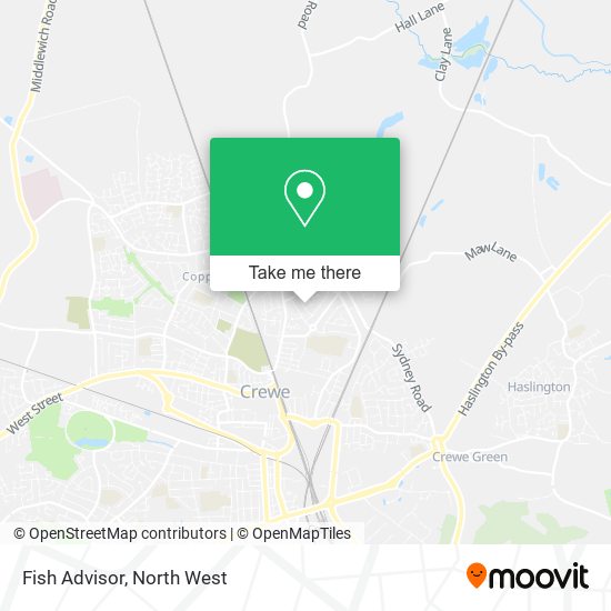 Fish Advisor map