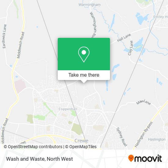 Wash and Waste map