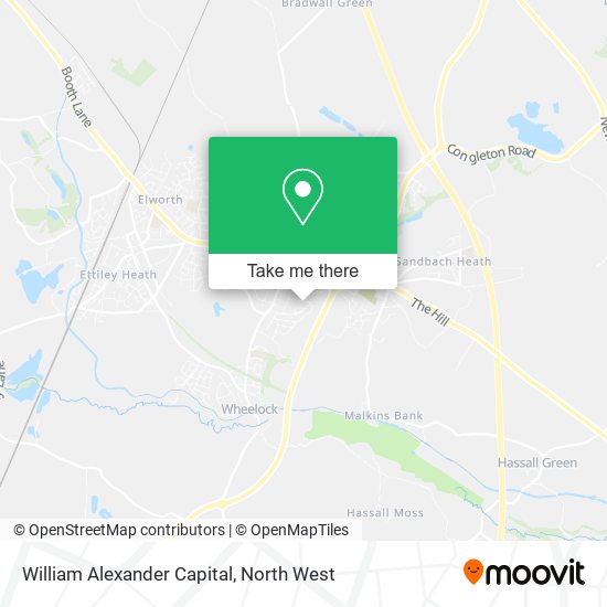 William Alexander Capital map