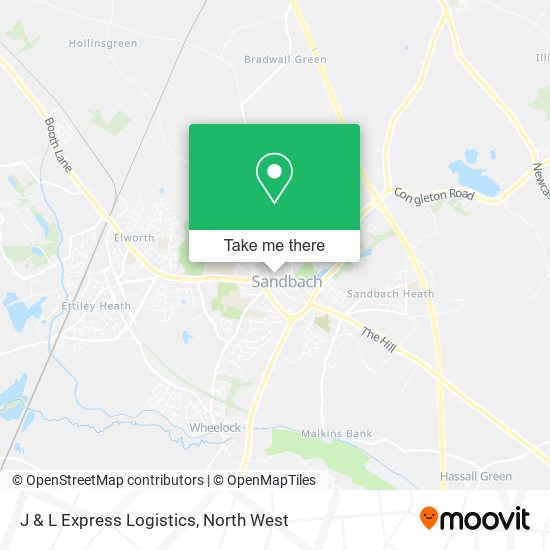 J & L Express Logistics map