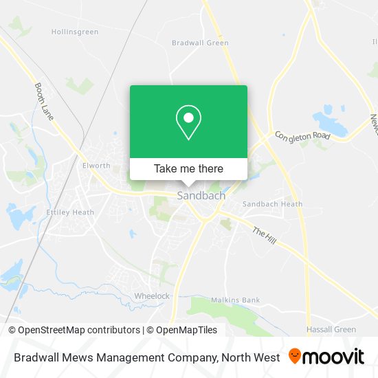 Bradwall Mews Management Company map