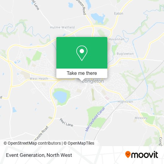 Event Generation map