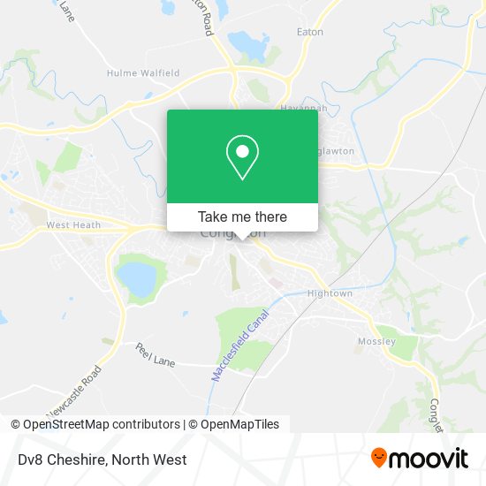 Dv8 Cheshire map