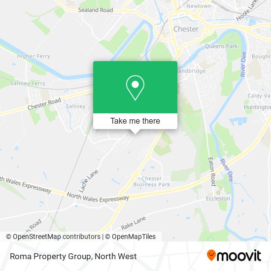 Roma Property Group map
