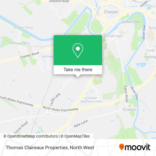Thomas Claireaux Properties map