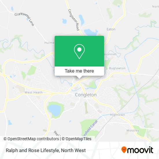 Ralph and Rose Lifestyle map