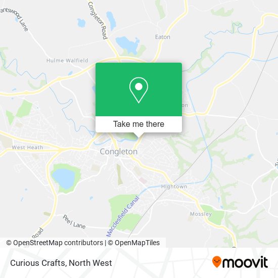 Curious Crafts map