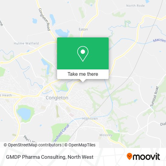 GMDP Pharma Consulting map