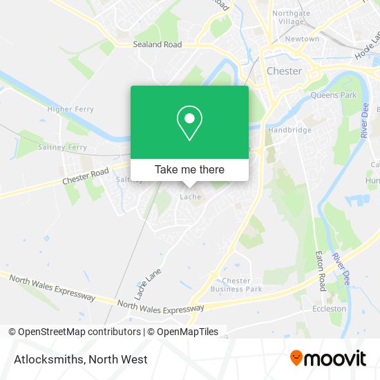Atlocksmiths map