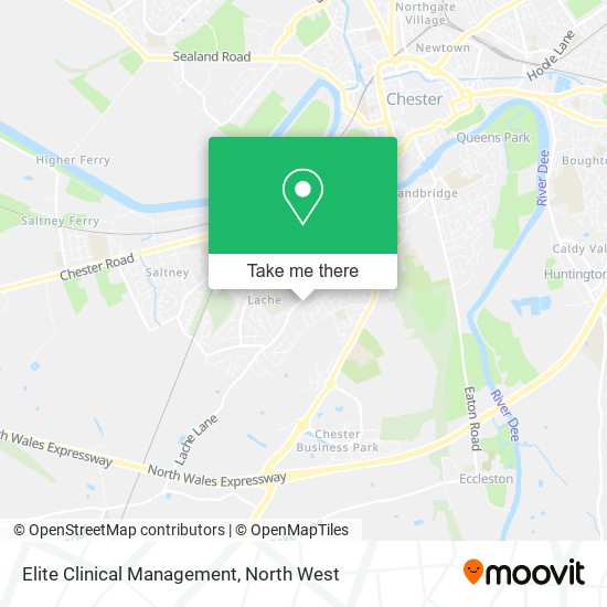 Elite Clinical Management map