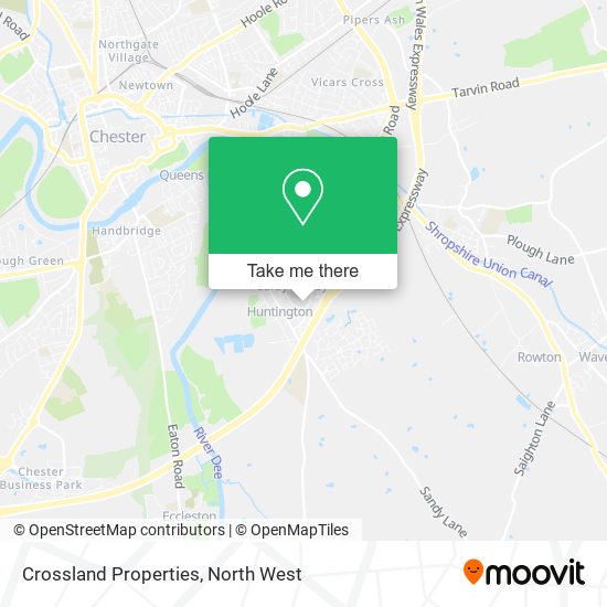 Crossland Properties map