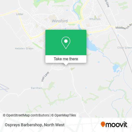 Ospreys Barbershop map