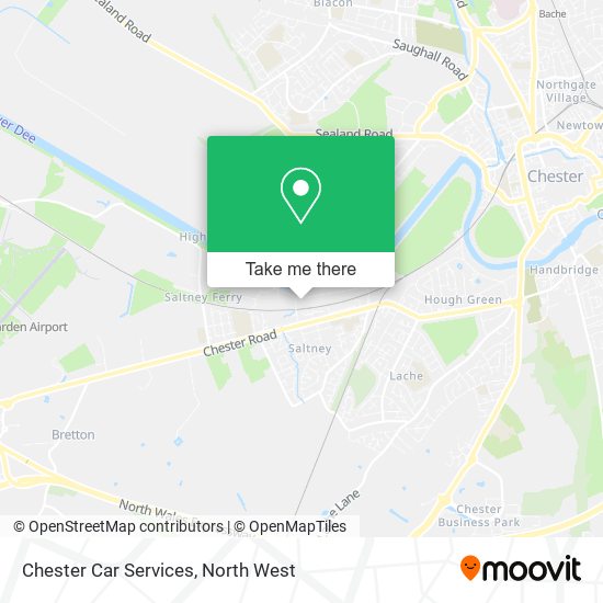 Chester Car Services map