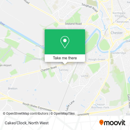 Cakeo'Clock map