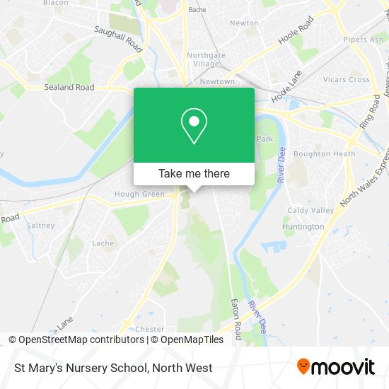 St Mary's Nursery School map