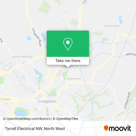 Tyrrell Electrical NW map