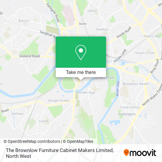 The Brownlow Furniture Cabinet Makers Limited map