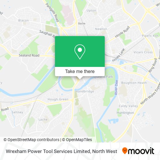 Wrexham Power Tool Services Limited map