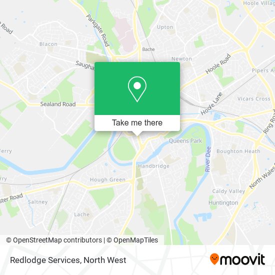 Redlodge Services map