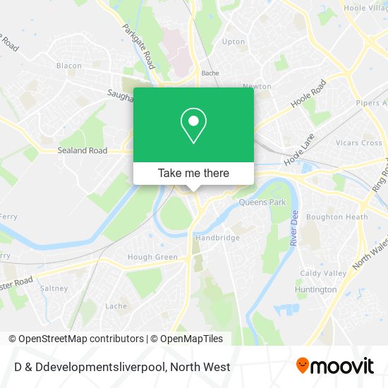 D & Ddevelopmentsliverpool map