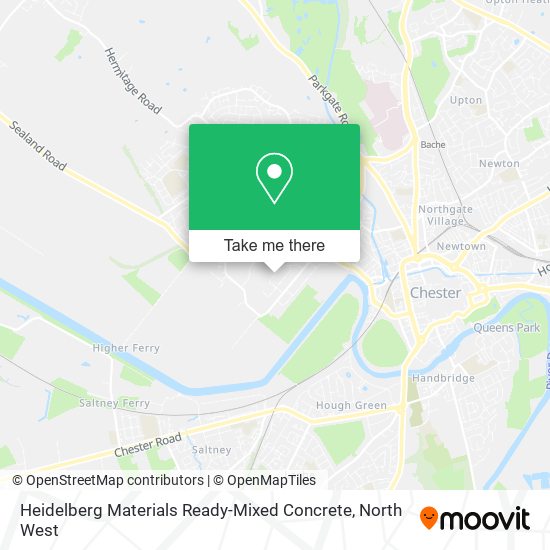 Heidelberg Materials Ready-Mixed Concrete map