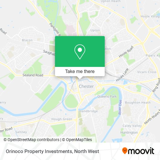Orinoco Property Investments map