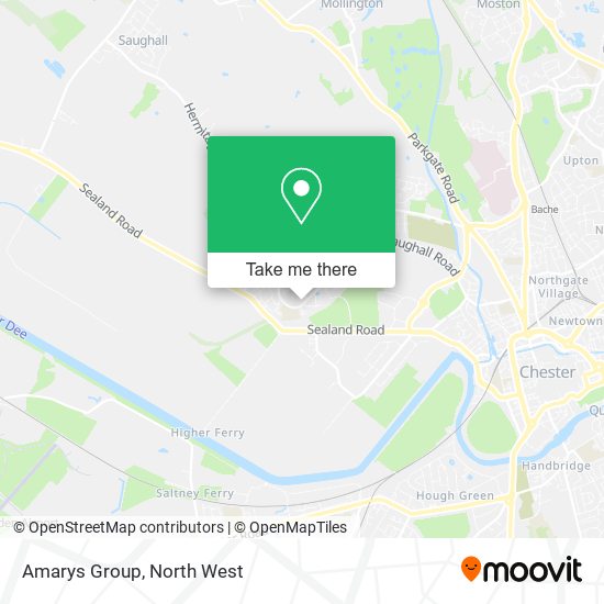 Amarys Group map