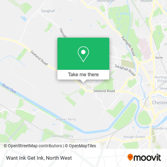 Want Ink Get Ink map
