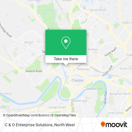 C & O Enterprise Solutions map