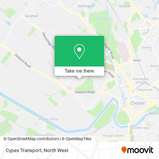 Cypex Transport map