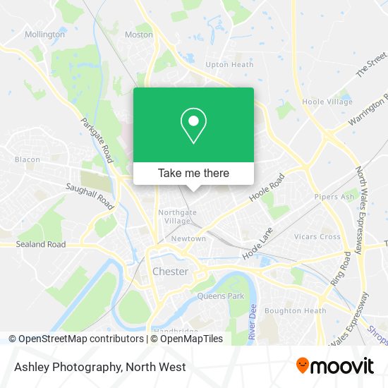 Ashley Photography map