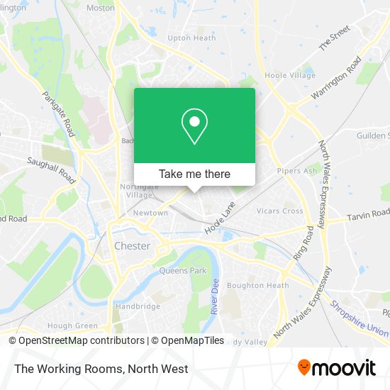 The Working Rooms map