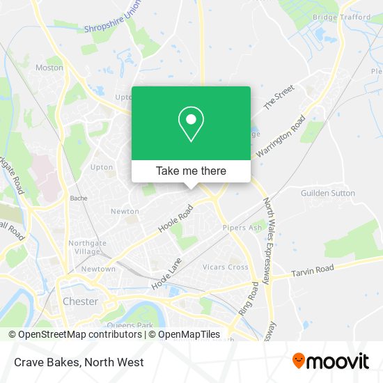 Crave Bakes map