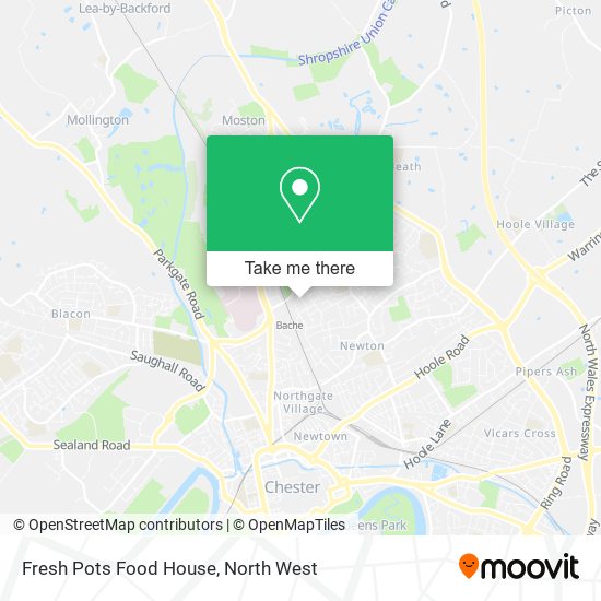 Fresh Pots Food House map
