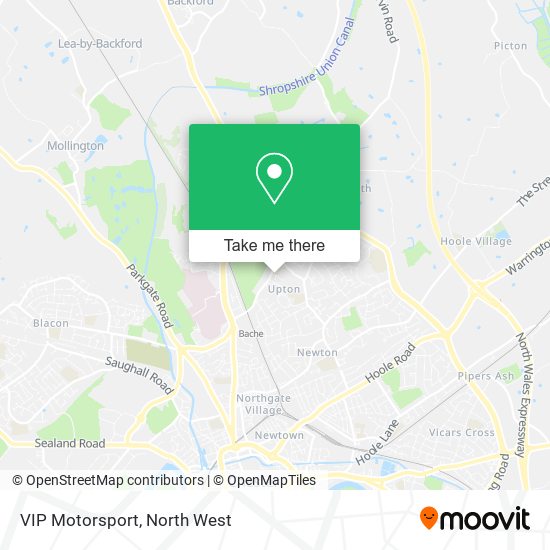 VIP Motorsport map