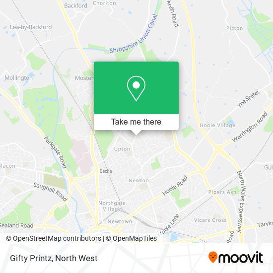 Gifty Printz map