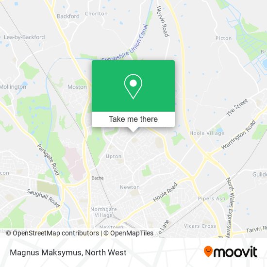 Magnus Maksymus map
