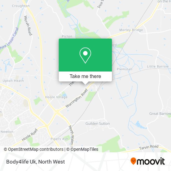 Body4life Uk map
